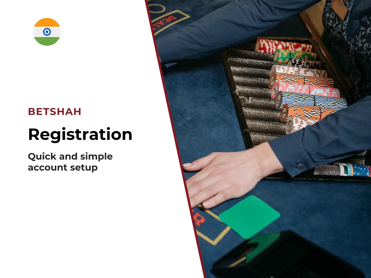 Registration in the Betshah Mobile App