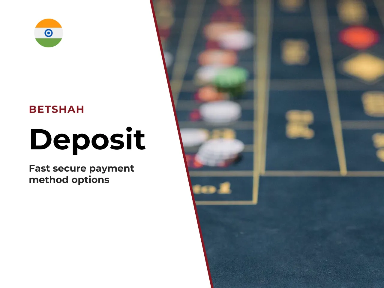 Deposit Options and Minimum Thresholds. Indian