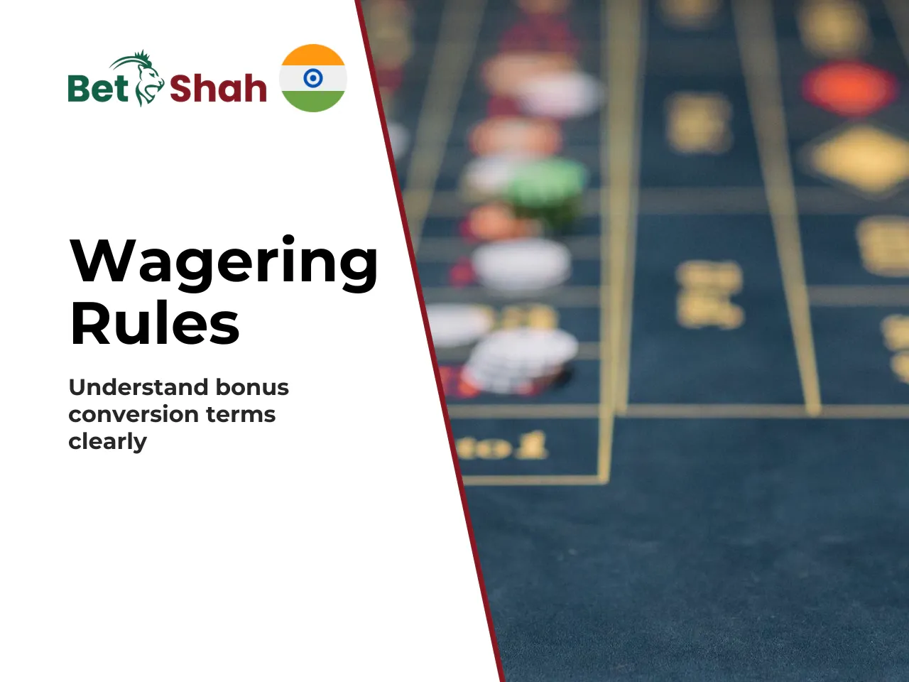 3.3 Wagering Requirements and Reasons Bonuses