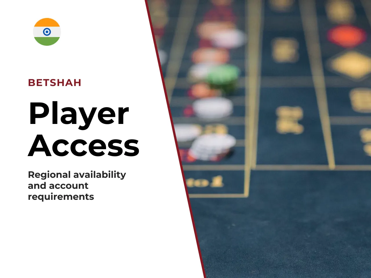 BetShah Availability and Player Restrictions. BetShah