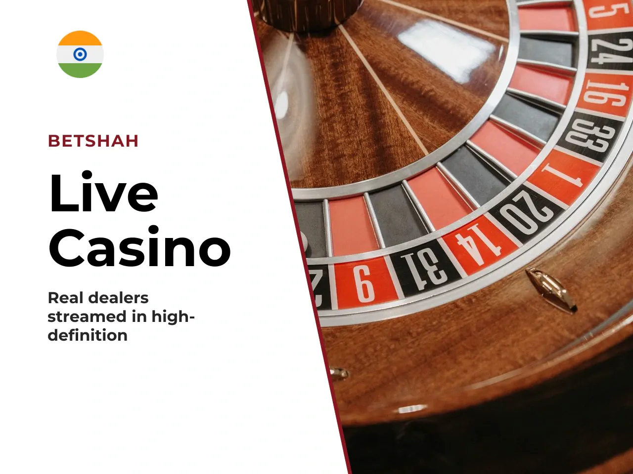 Live Casino and Live Games. The