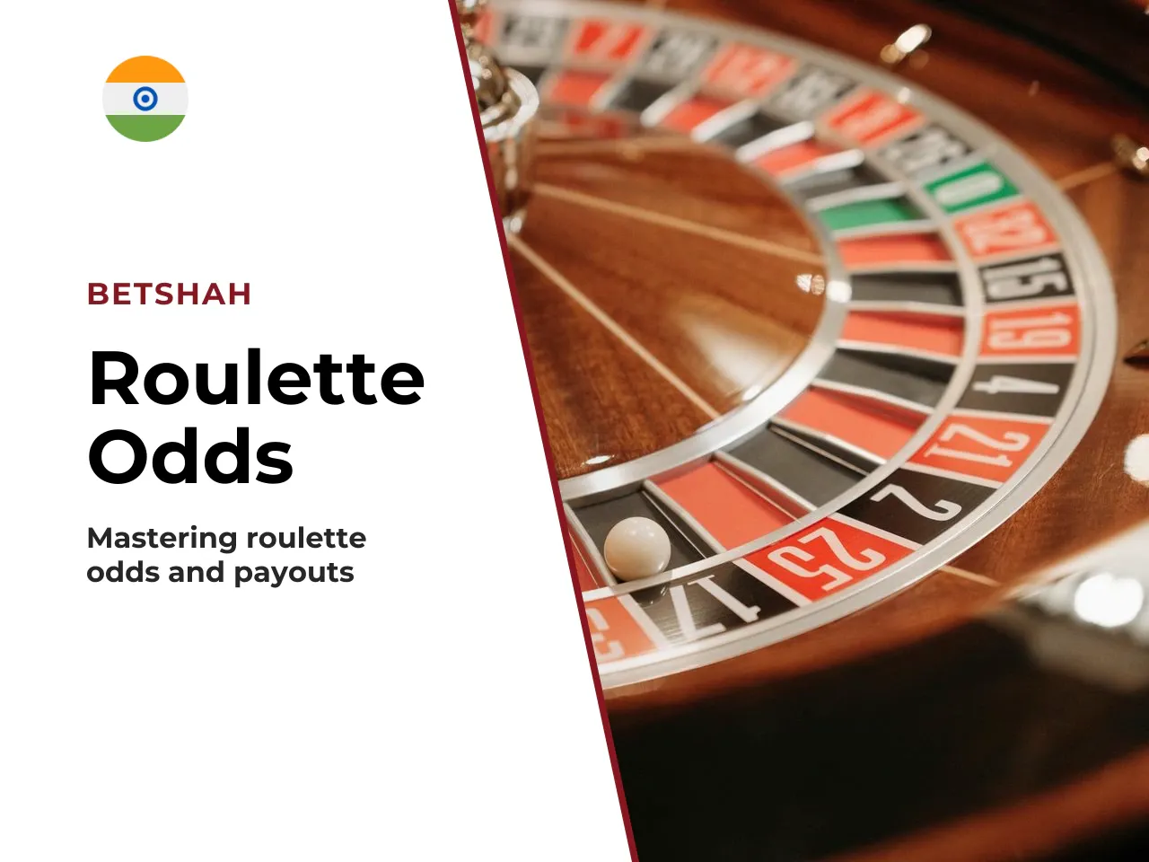 Odds, payouts, and house edge in